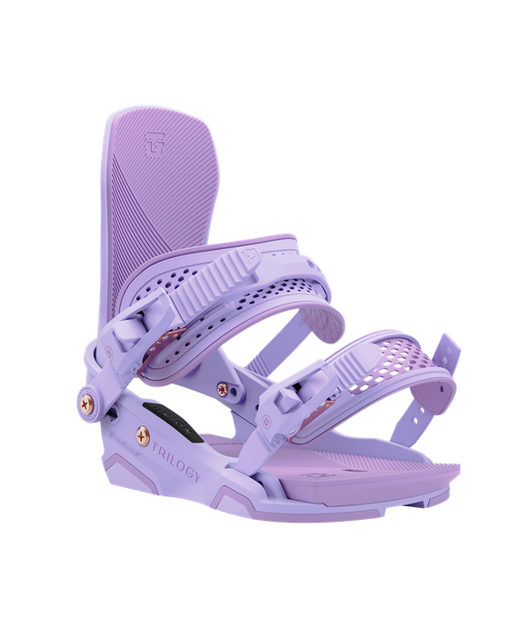 Snowboard Bindings Union Trilogy Lavender - 2024/25