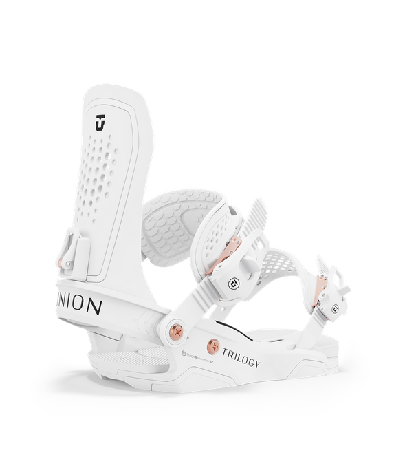 Snowboard Bindings Union Trilogy White - 2024/25