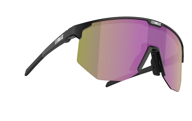 Sunglasses BLIZ Hero Small Matt Black/Brown Purple