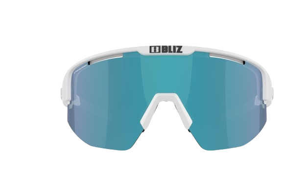 Sunglasses BLIZ Matrix Nano Photochromic Matt White/Brown Blue