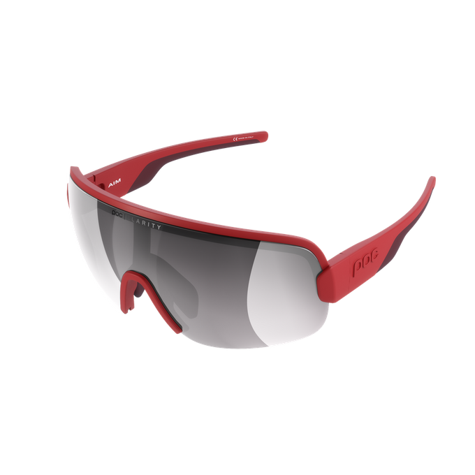 Sunglasses POC Aim Prismane Red/Clarity Road/Sunny Silver