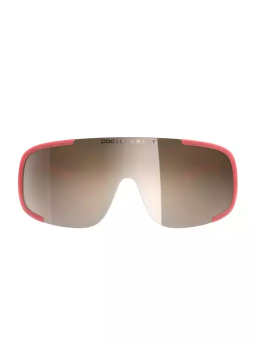 Sunglasses  POC Aspire Performance Ammolite Coral Translucent - Brown/Silver Mirror - 2023/24