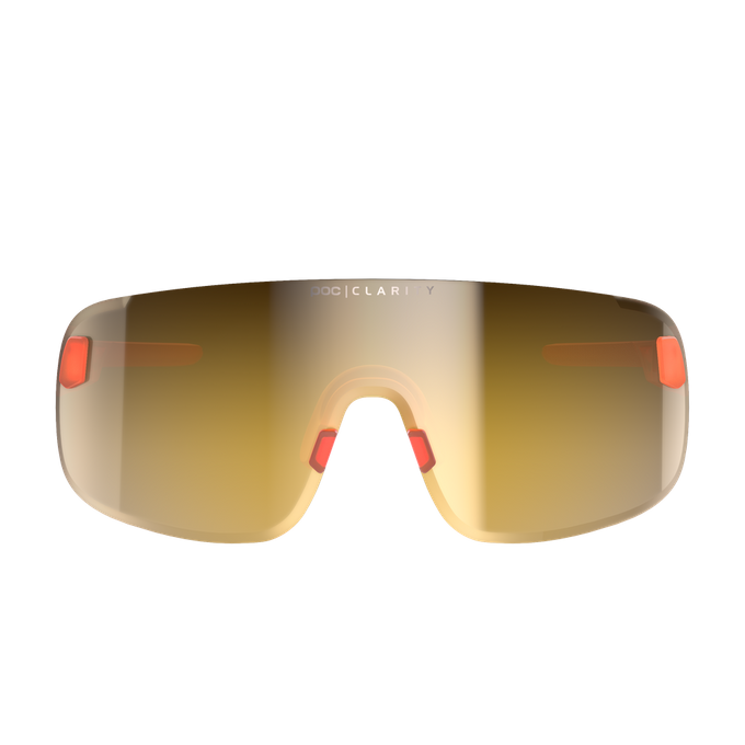 Sunglasses POC Elicit Fluo. Orange Translucent/Clarity Road/Partly Sunny Gold