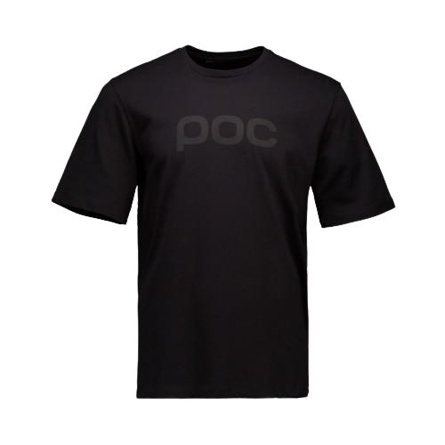 T-shirt Poc Tee Uranium Black - 2024/25