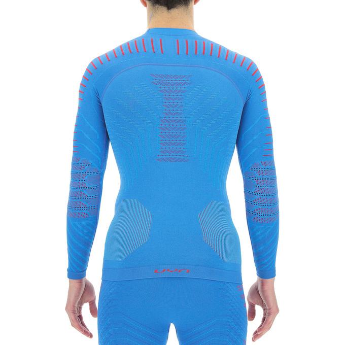 Thermal underwear UYN Man Resilyon UW Shirt LG SL Round Neck Blue/Red - 2024/25