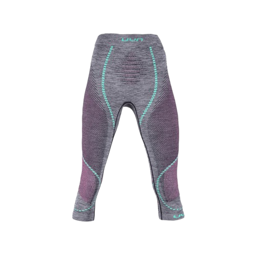 Thermal underwear UYN Woman Ambityon UW Pant Medium Black Melange/Pink/Aqua - 2024/25