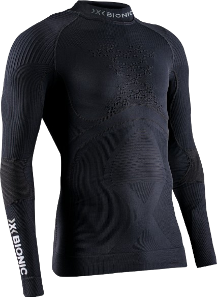 Thermal underwear X-bionic Energy Accumulator 4.0 Shirt Turtle Neck LG SL Men Opal Black/Arctic White - 2024/25