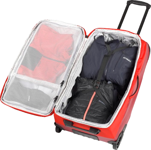 Travel Bag Atomic Trolley 90L Red/Rio Red – 2024/25