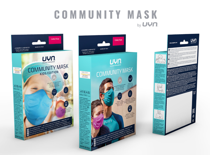 UYN COMMUNITY MASK UNISEX BLUE