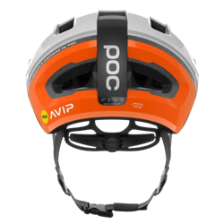 Bicycle helmet POC Omne Beacon MIPS Fluorescent Orange AVIP/Hydrogen White - 2024