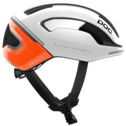 Bicycle helmet POC Omne Beacon MIPS Fluorescent Orange AVIP/Hydrogen White - 2024