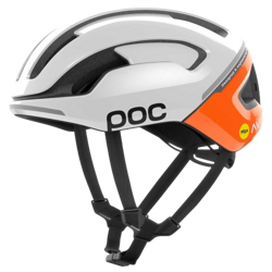 Bicycle helmet POC Omne Beacon MIPS Fluorescent Orange AVIP/Hydrogen White - 2024