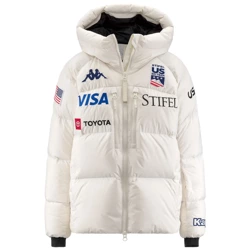 Down jacket Kappa 6CENTO 668C US White Coconut - 2024/25