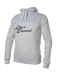 ENERGIAPURA Sweatshirt Svarte Like A Diamond White