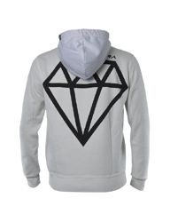 ENERGIAPURA Sweatshirt Svarte Like A Diamond White