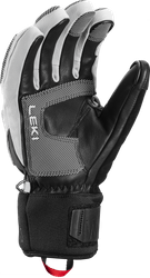 Gloves LEKI Griffin Pro 3D White/Black - 2024/25