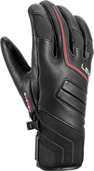 Gloves LEKI Phoenix 3D Black/Red - 2023/24