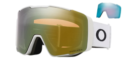 Goggles Oakley Line Miner Pro L Matte White Prizm Sage Gold + spare lenses Prizm Sapphi - 2024/25