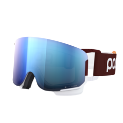 Goggles POC Nexal Mid Clarity Comp Garnet Red/Hydrogen White/Spektris Blue - 2022/23
