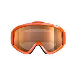 Goggles POC POCito Iris Fluorescent Orange/Partly Sunny Light Orange - 2024/25