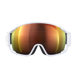 Goggles POC Zonula Hydrogen White/Partly Sunny Orange - 2024/25