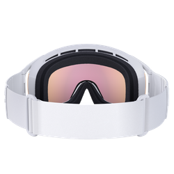 Goggles POC Zonula Hydrogen White/Partly Sunny Orange - 2024/25