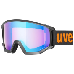 Goggles Uvex Athletic CV Black/Matt Blue-Orange - 2023/24