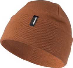 Hat Atomic Alps Rolled Cuff Beanie Brown – 2024/25