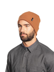 Hat Atomic Alps Rolled Cuff Beanie Brown – 2024/25