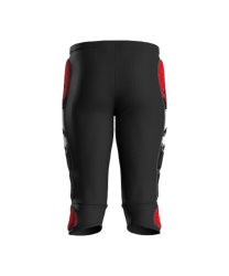 Pants with protections Energiapura Panta Racing 3/4 Red/Black - 2024/25