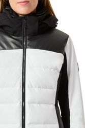 Ski Jacket Descente Sharon White/Black - 2023/24