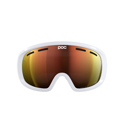 Ski goggles POC Fovea Mid Hydrogen White/Partly Sunny Orange - 2024/25