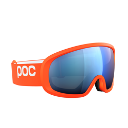 Ski goggles POC Fovea Mid Zink Orange/Partly Sunny Blue - 2024/25