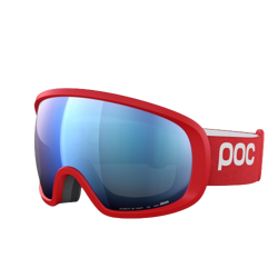 Ski goggles POC Fovea Prismane Red/Partly Sunny Blue - 2024/25