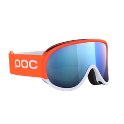 Ski goggles POC Retina Mid Race Zink Orange/Hydrogen White/Partly Sunny Blue - 2023/24