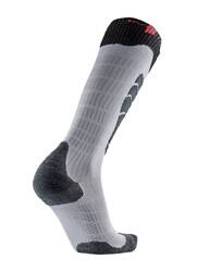 Ski socks Sidas Ski Comfort White/Black - 2024/25