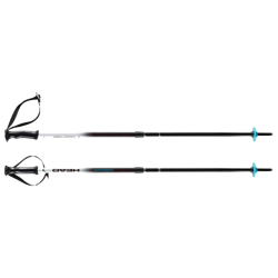 Skitouring poles HEAD Supershape Team Adjustable White/Black/Speed Blue - 2024/25