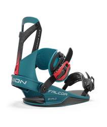 Snowboard Bindings Union Falcor Teal - 2024/25