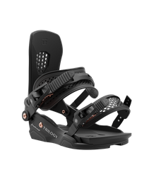 Snowboard Bindings Union Trilogy Black - 2024/25