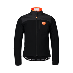 Softshell POC Race Jacket Jr Uranium Black - 2024/25