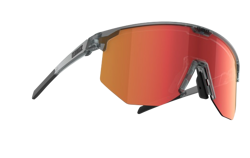 Sunglasses BLIZ Hero Transparent Dark Grey Frame/Brown with Red Multi Lenses