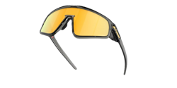 Sunglasses OAKLEY Latch Panel Prizm 24k Lenses / Grey Smoke Frame