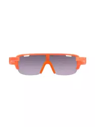 Sunglasses POC DO Half Blade Fluorescent Orange Translucent - Violet/Gold Mirror - 2024/25