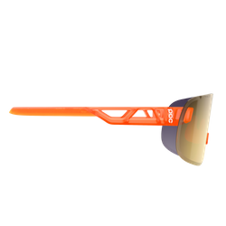 Sunglasses POC Elicit Fluo. Orange Translucent/Clarity Road/Partly Sunny Gold