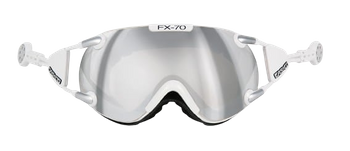 Brille Casco FX70 Carbonic White Silver - 2024/25