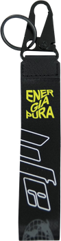 ENERGIAPURA Keyring Life Black/White 