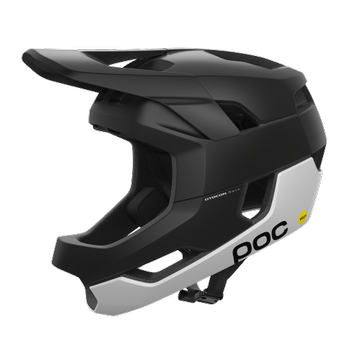 Fahrradhelm POC Otocon Race MIPS Uranium Black/Hydrogen White Matt