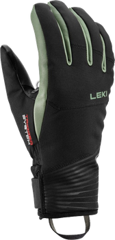 Handschuhe LEKI Sparrow 3D Women Black/Dust/Green - 2024/25