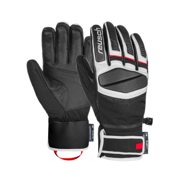 Handschuhe Reusch Mastery Black/White/Fire Red - 2024/25