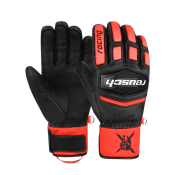 Handschuhe Reusch Worldcup Warrior Team Black/Fluo Red - 2024/25